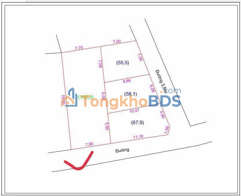 Bán Đất Lô Góc 175m² Yên Mỹ - Giá Tốt, Chia Lô Kinh Doanh