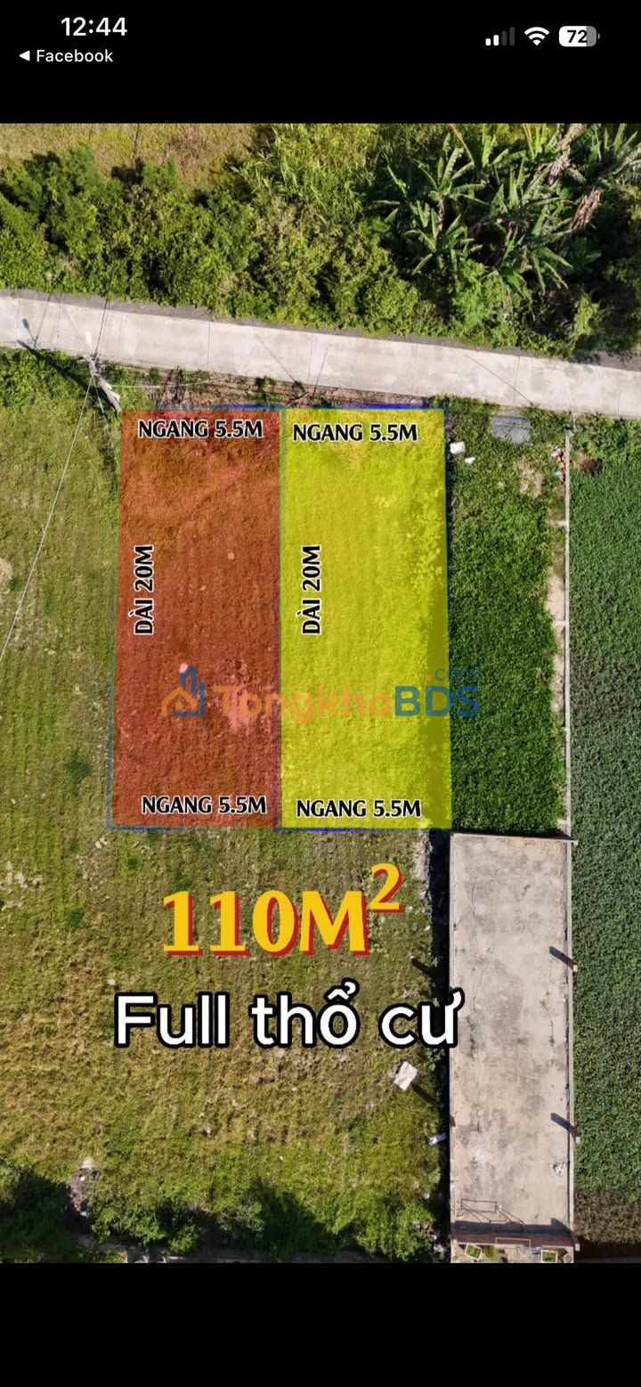 Đất nền Phú Lâm Tuy Hòa 110m² 5xx triệu - Sổ đỏ chính chủ