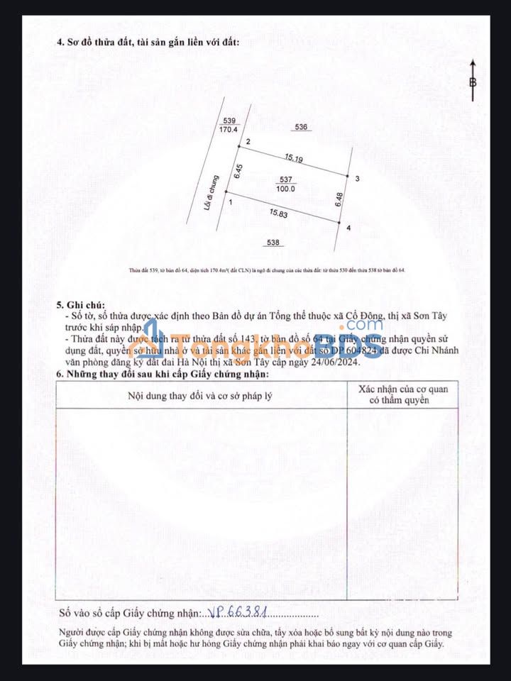 Đất nền Tọa Phúc Lộc, Hà Nội 100m2 2 tỷ - Đất thổ cư 100%