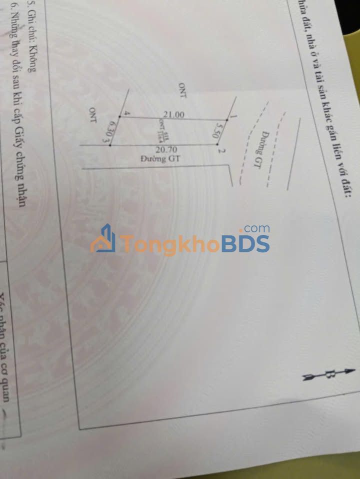 Đất thổ cư Hoàng Xá Thanh Thủy 116m² - Sổ đỏ chính chủ