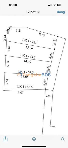 Đất nền Vũ Xá Mỹ Hào 66,5-72,3m² - Sổ đỏ chính chủ