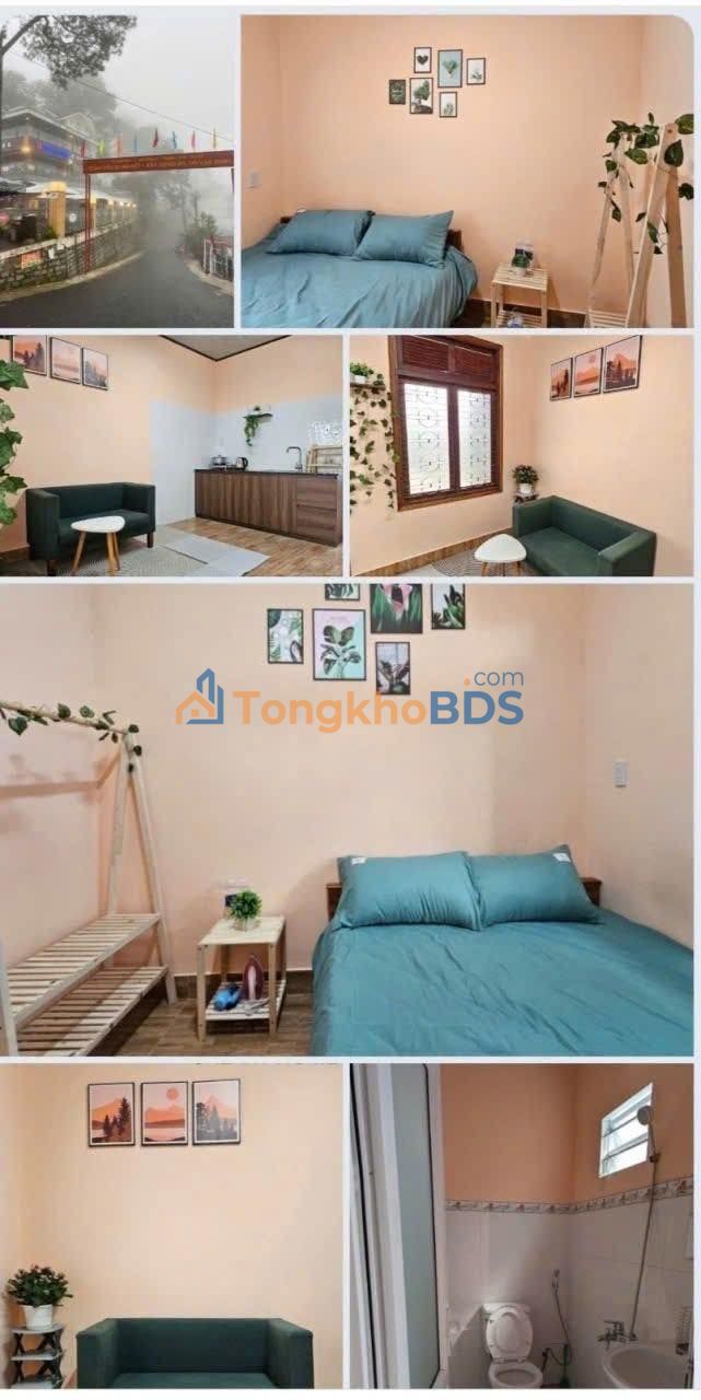 Cho thuê nhà nguyên căn 2PN full nội thất, hẻm ô tô Đà Lạt - 6.5 triệu/tháng