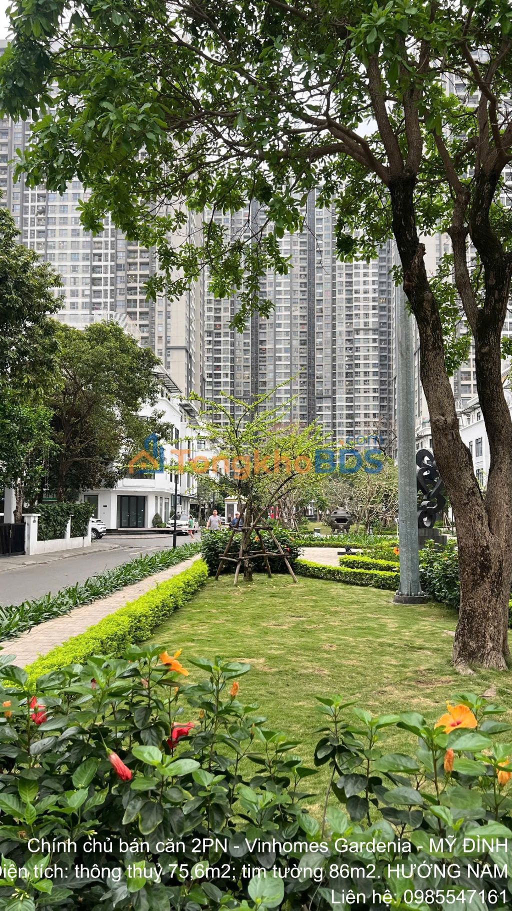 Căn hộ Vinhomes Gardenia Cầu Diễn 76m² 8,8 tỷ - View đẹp