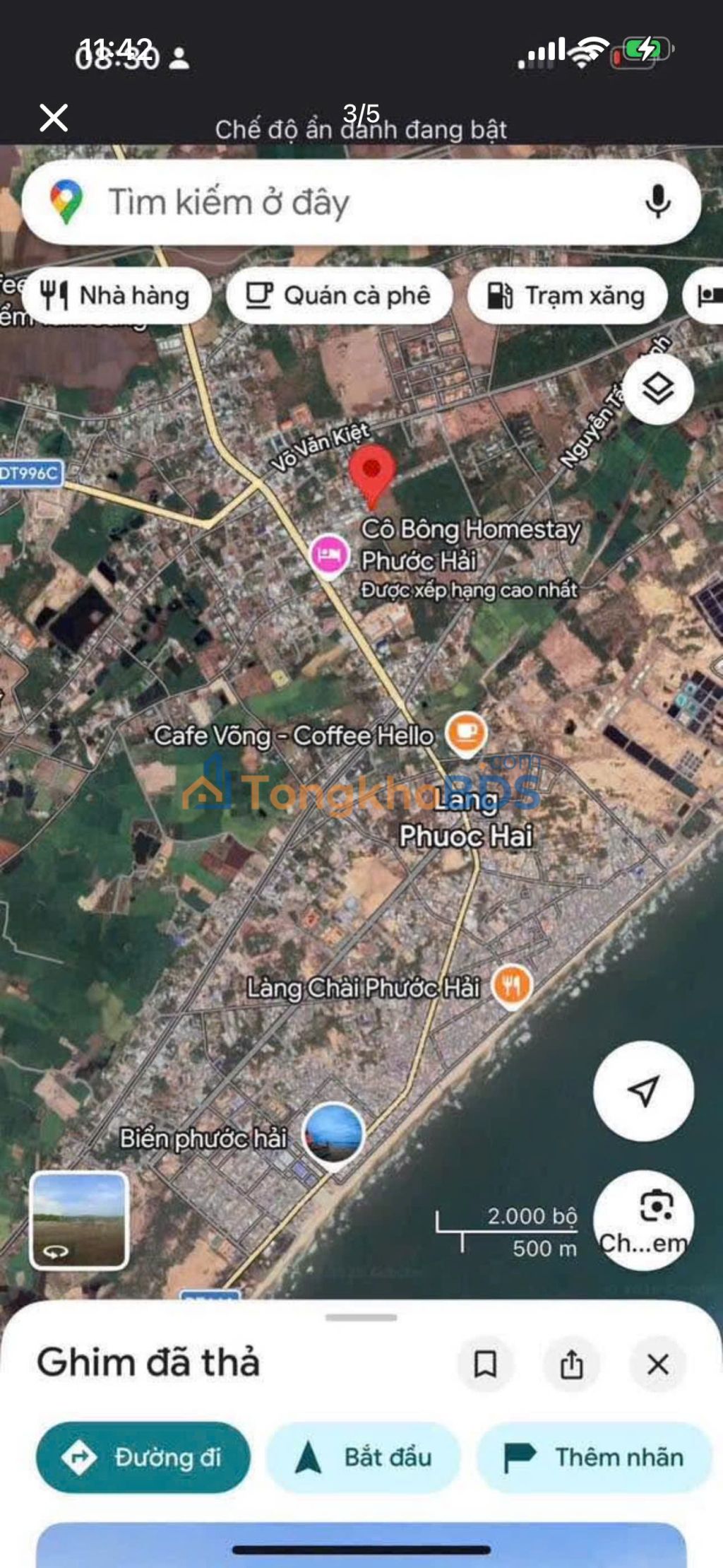 Đất nền Phước Hải 315m² 3,2 tỷ - Sổ đỏ chính chủ