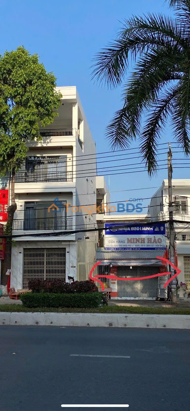 Nhà mặt tiền 3/2 Cần Thơ 150m2 27 triệu - Vị trí đẹp