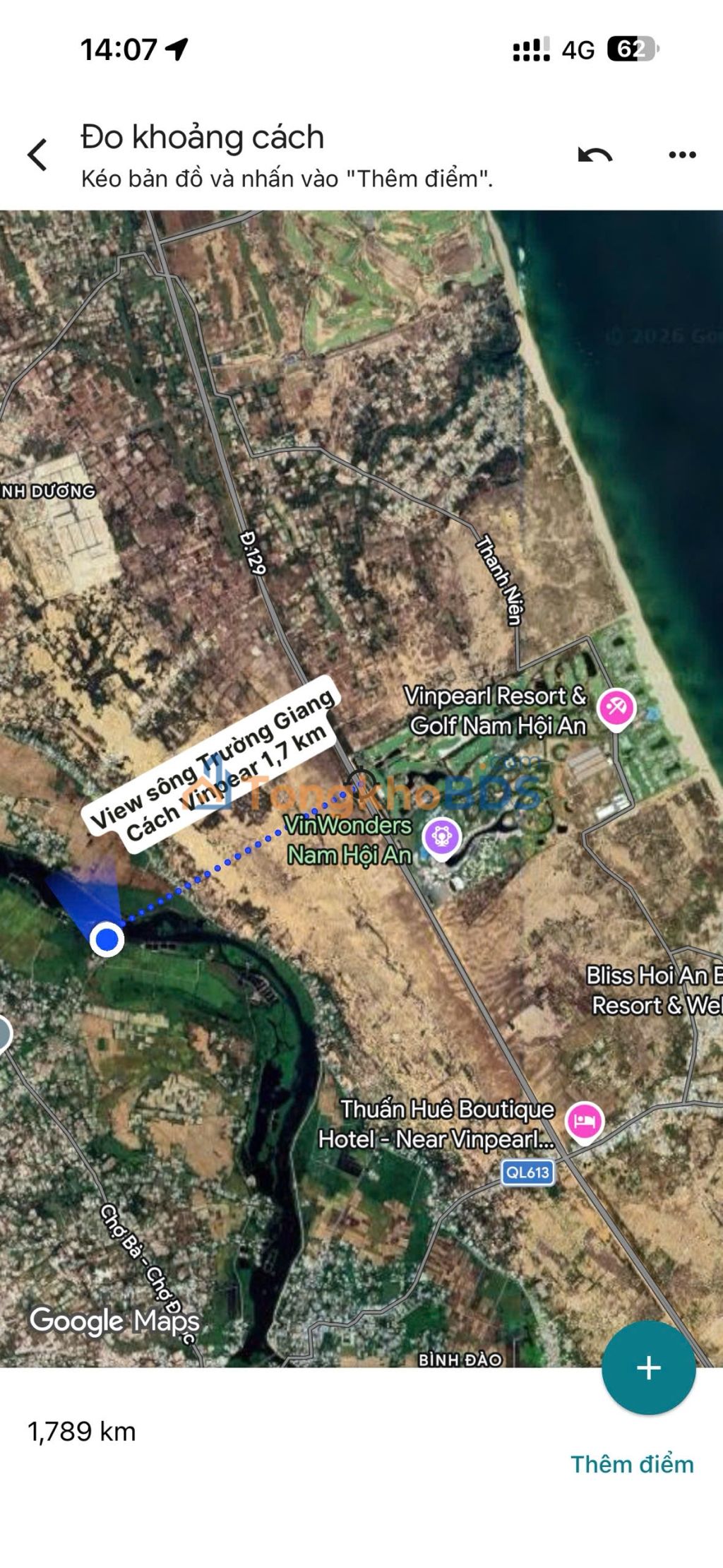 Đất nền Bình Minh Thăng Bình 450m² 1.6 tỷ - Pháp lý rõ ràng