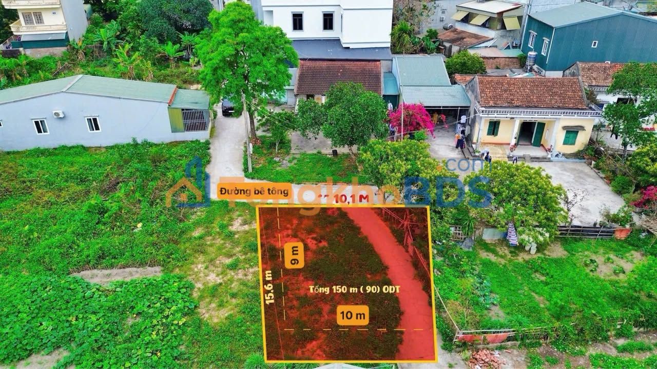 Đất nền Hải Hòa, Móng Cái 150m²/1 tỷ - Đường to ô tô