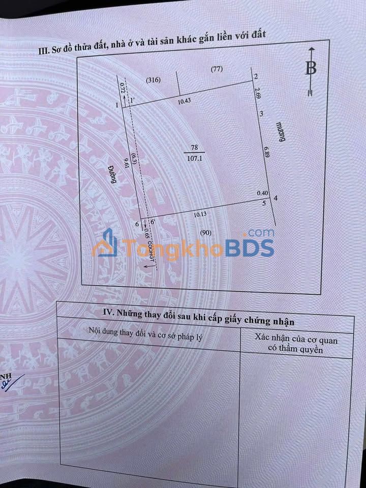 Nhà riêng An Dương Vương 107m2 9 tỷ - Chính chủ bán