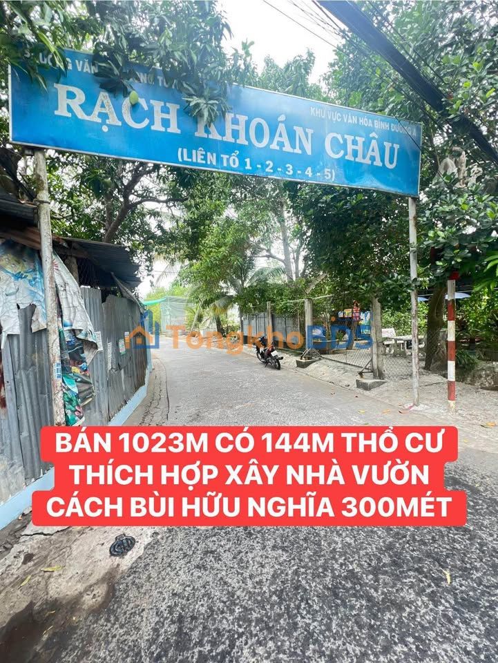 Đất nền Ninh Kiều 1023m² 4.9 tỷ - Sổ đỏ chính chủ