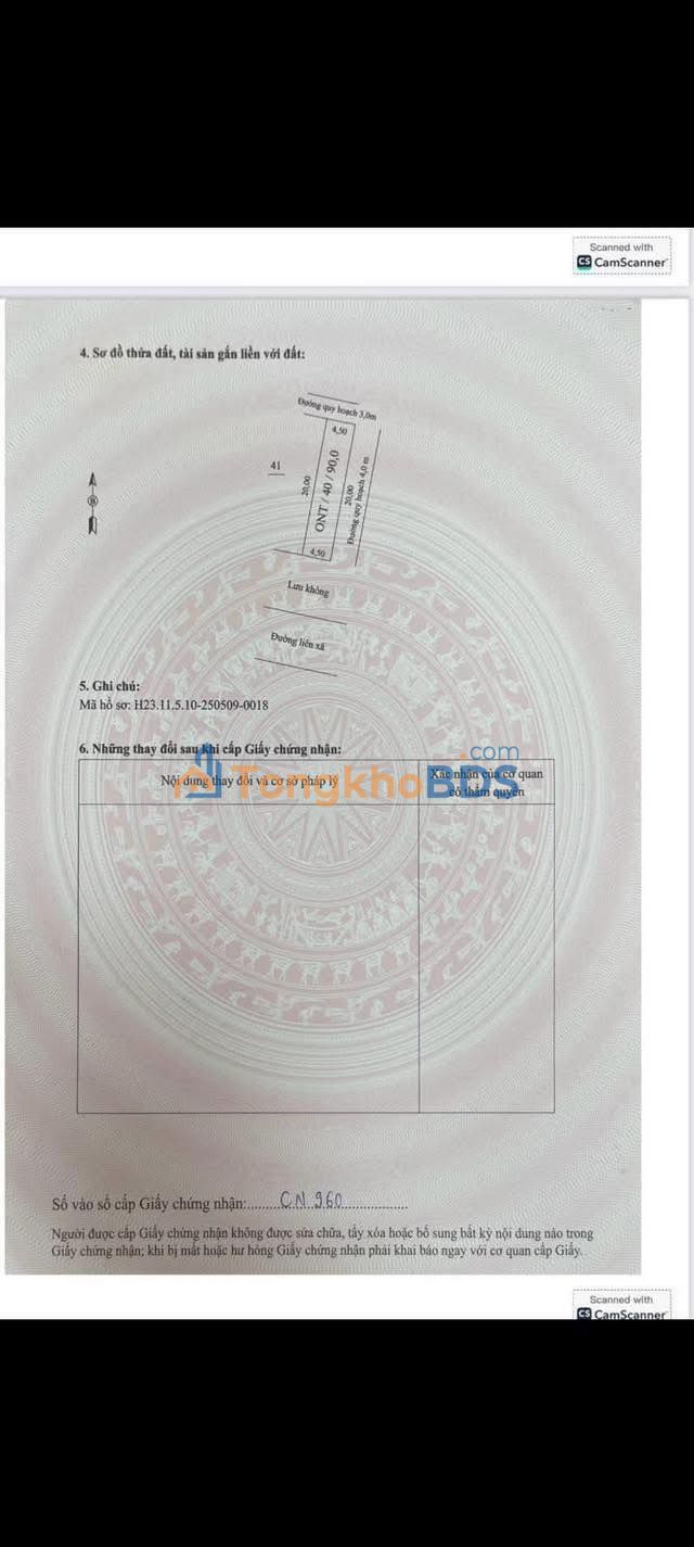 Đất Hợp Tiến 90m² giá 3 tỷ - Đường ô tô tránh