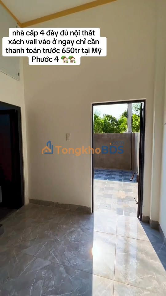 Nhà cấp 4 Mỹ Phước 4 150m² 2,2 tỷ - Sẵn sàng ở ngay