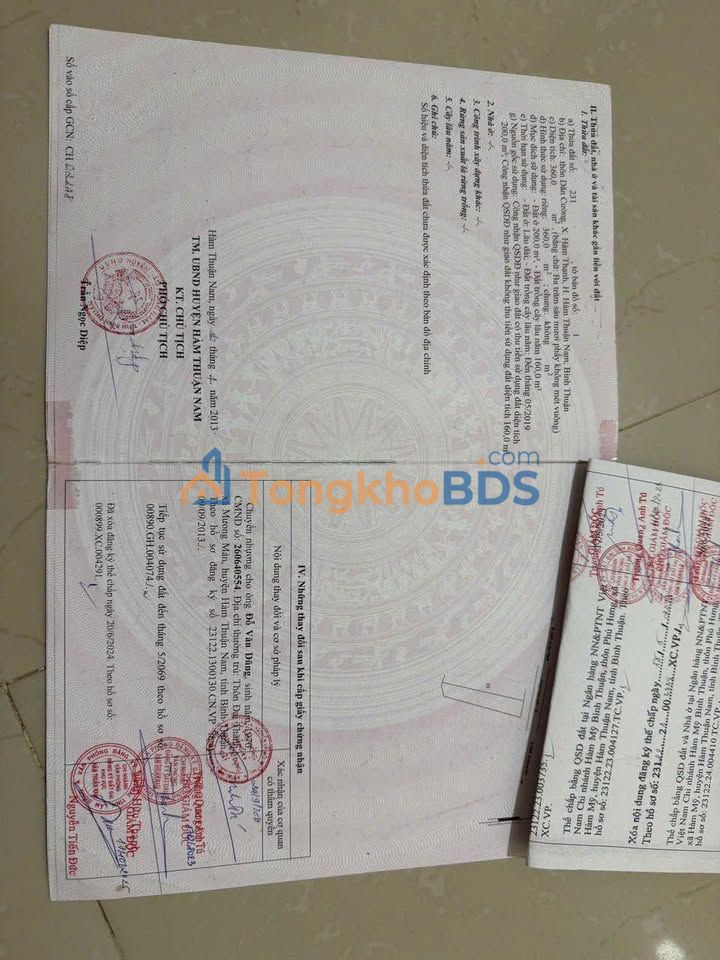 Đất nền Phong Nẫm Phan Thiết 400m² - Sổ đỏ chính chủ