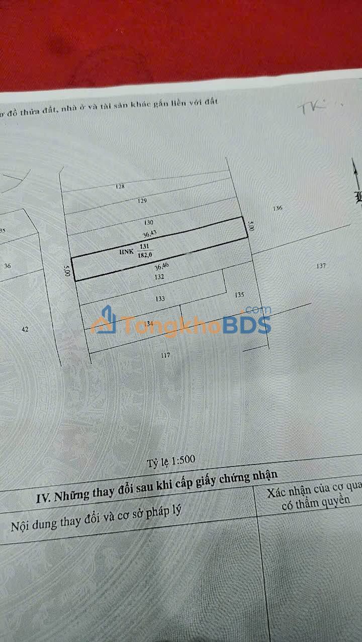 Đất Trần Quý Cáp Phan Rang 182m² 890 triệu – Sổ đỏ chính chủ