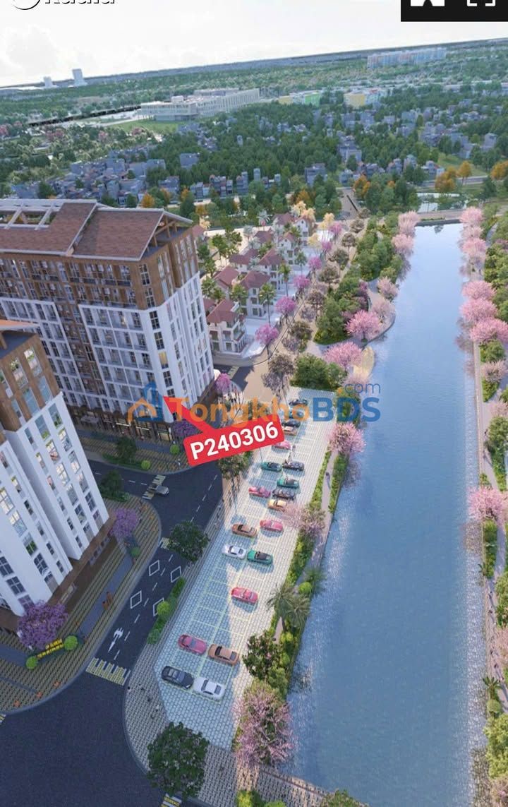 Căn hộ Sun Urban City Phủ Lý 100m² 2,518 tỷ - View đẹp sông