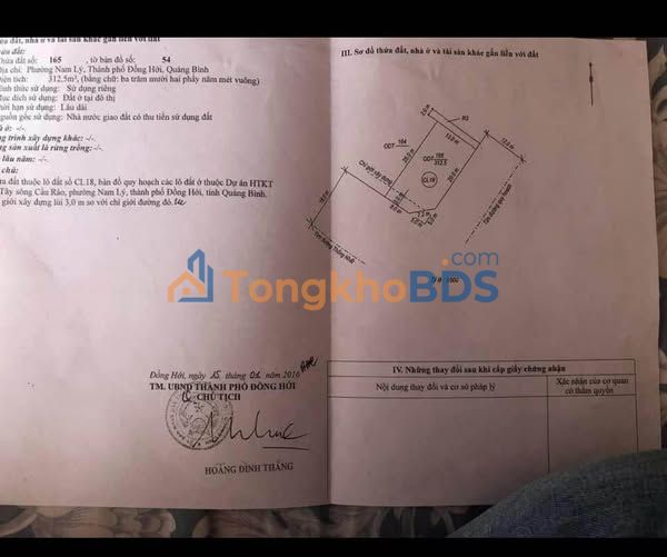 Đất nền Phạm Văn Đồng Đồng Hới 364m² 26 tỷ - Vị trí đẹp