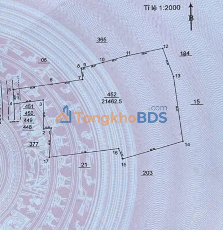 Đất nền ĐH507 Phú Giáo 21.460m² 29 tỷ - Đường to ô tô