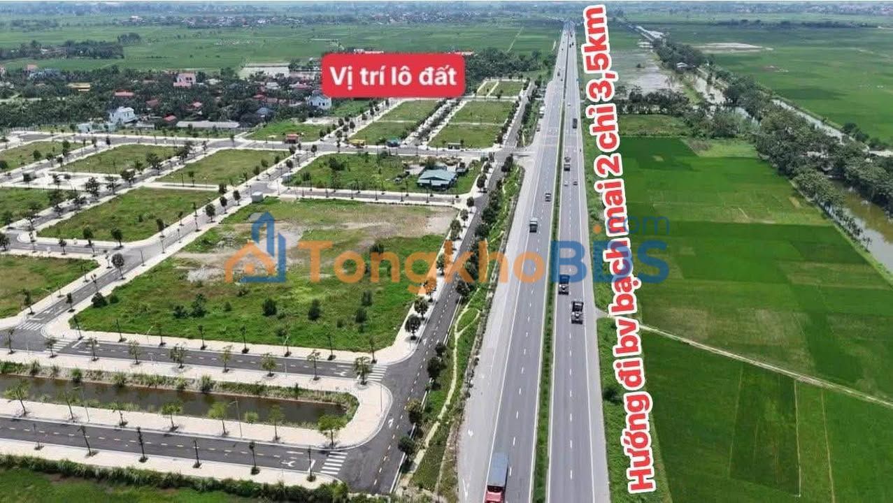 Đất nền Tellhomer Tràng An Đông Anh 92m² 2,5 tỷ - Sổ đỏ chính chủ