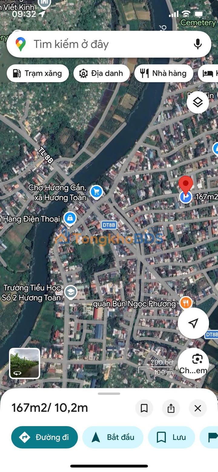 Đất nền Hương Toàn 167m² giá 1 tỷ - Sổ đỏ chính chủ