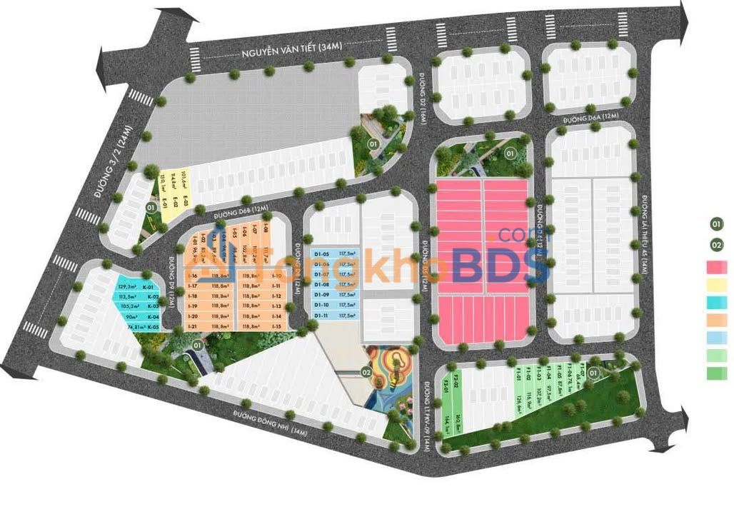 Townhouse Lai Thieu 68m2 gia 2,72 ty - Mat tien kinh doanh