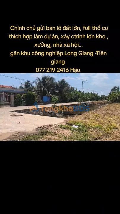 Đất nền Tân Lý Đông Châu Thành 14.000m² 58 tỷ - Sổ đỏ chính chủ