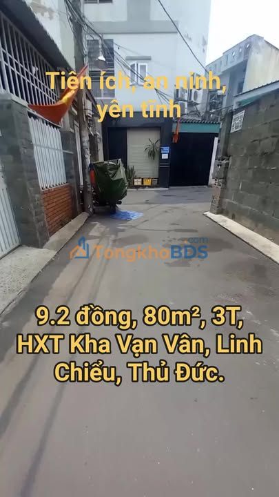 Nhà Linh Chiểu Thủ Đức 80m² 9.2 tỷ - Chính chủ bán