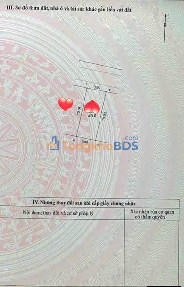 Đất dịch vụ An Khánh 40m² giá 8 tỷ - Sổ đỏ chính chủ