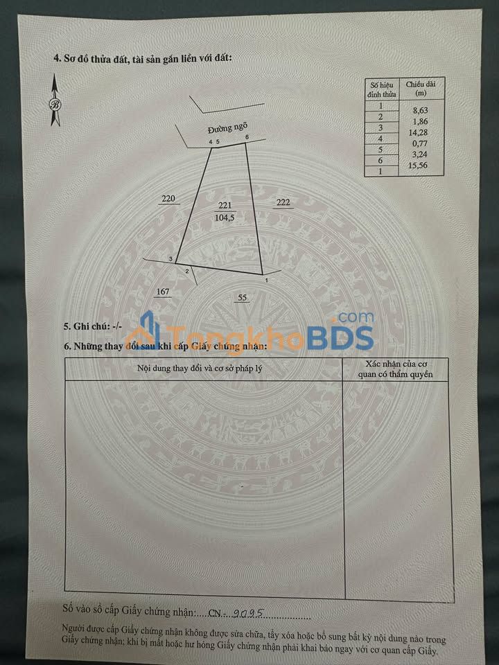 Đất nền Chi Lăng Lạng Sơn 105m² - Sổ đỏ chính chủ