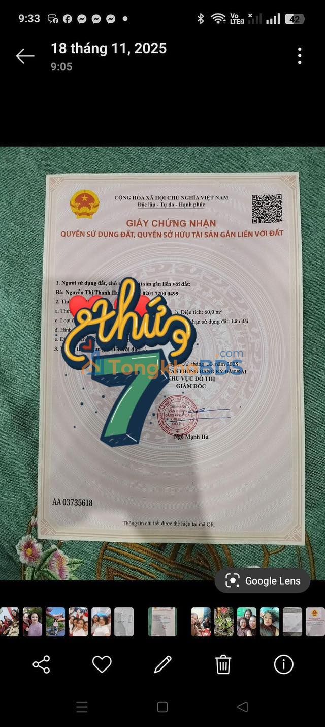 Đất nền Thôn Bản Viển Tam Thanh Lạng Sơn 60m² 900 triệu - Đường to ô tô