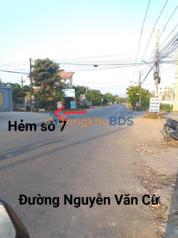 Đất nền Hẻm 7 Nguyễn Văn Cừ 405m² 15X - Sổ đỏ