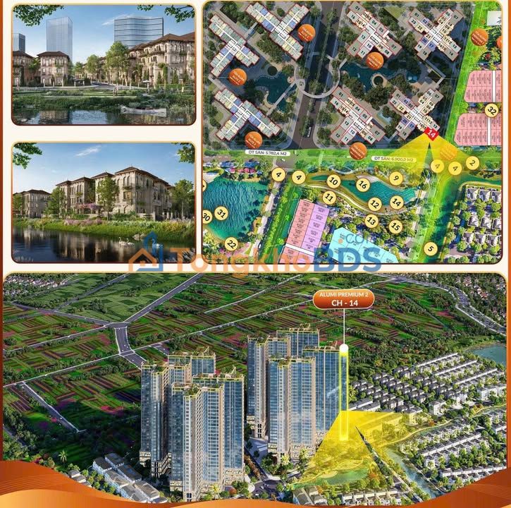 Căn hộ Alumi Văn Giang 115m² giá 2.6 tỷ - View đẹp căn góc