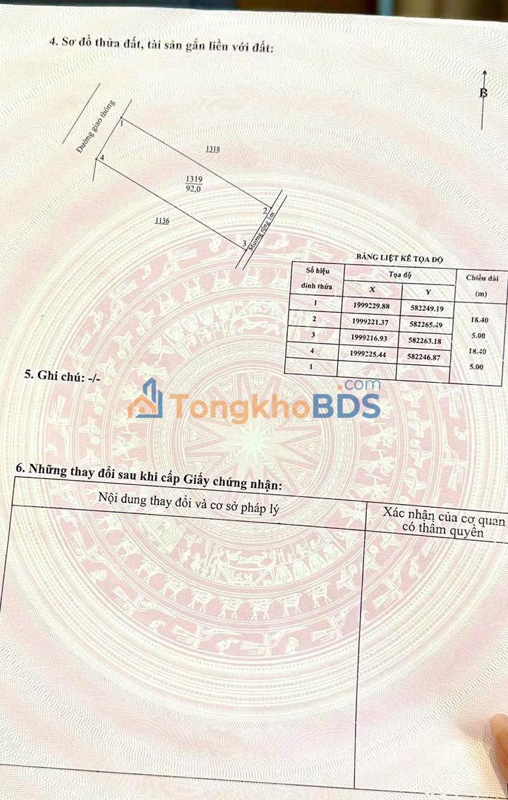 Đất nền Kỳ Tân, Kỳ Anh 92m² giá 1.2 tỷ - Đất thổ cư 100%