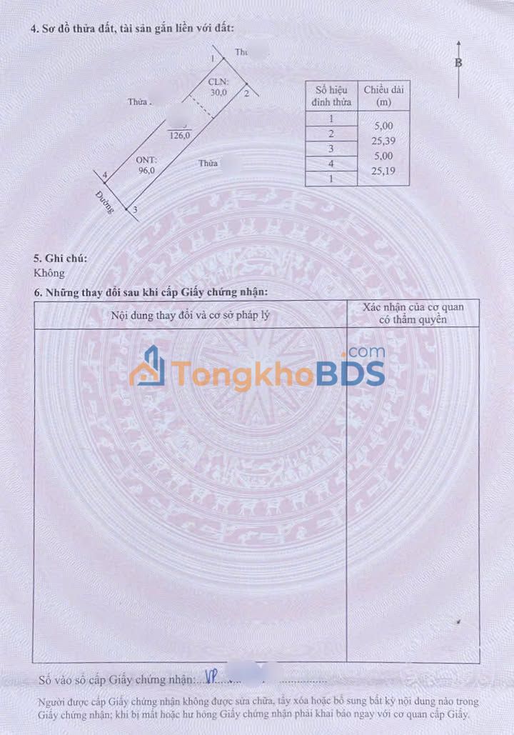 Đất nền Khánh Nhạc 125m² giá thỏa thuận - Hạ tầng hoàn thiện