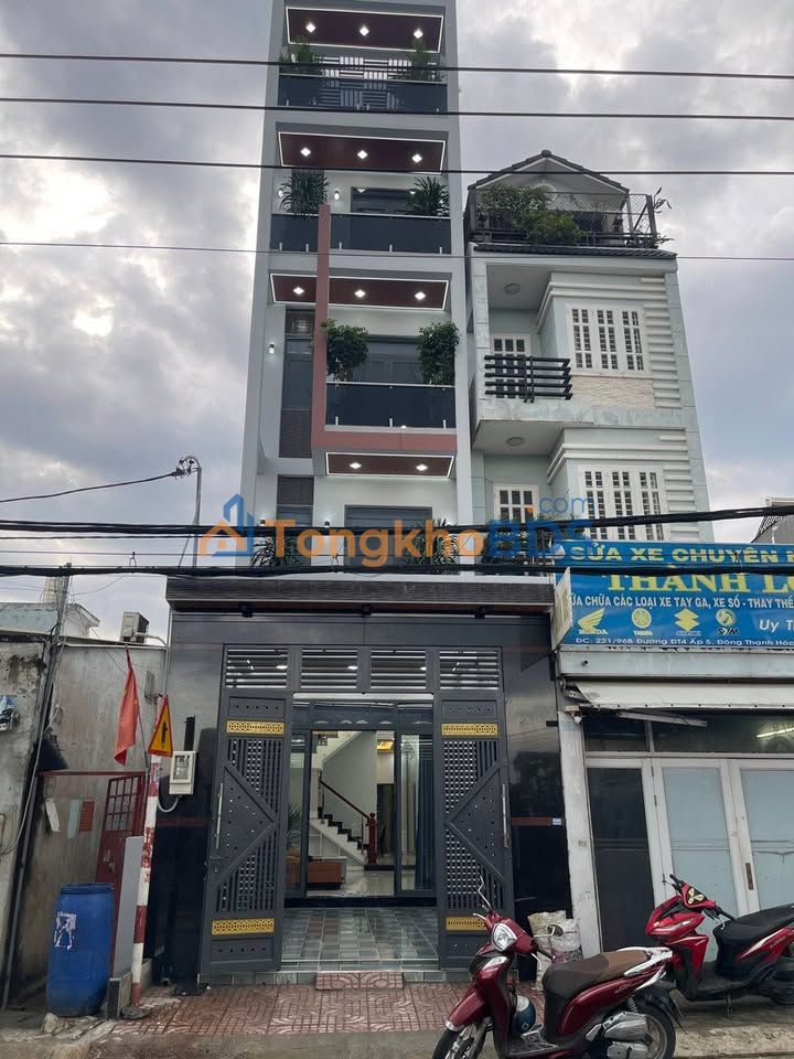 Nhà phố Đông Thạnh 4 Q12 100m² 8.85 tỷ - Mặt tiền kinh doanh