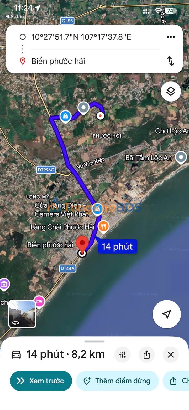 Đất nền Phước Hội 1.300m² 2 tỷ - Xây dựng tự do