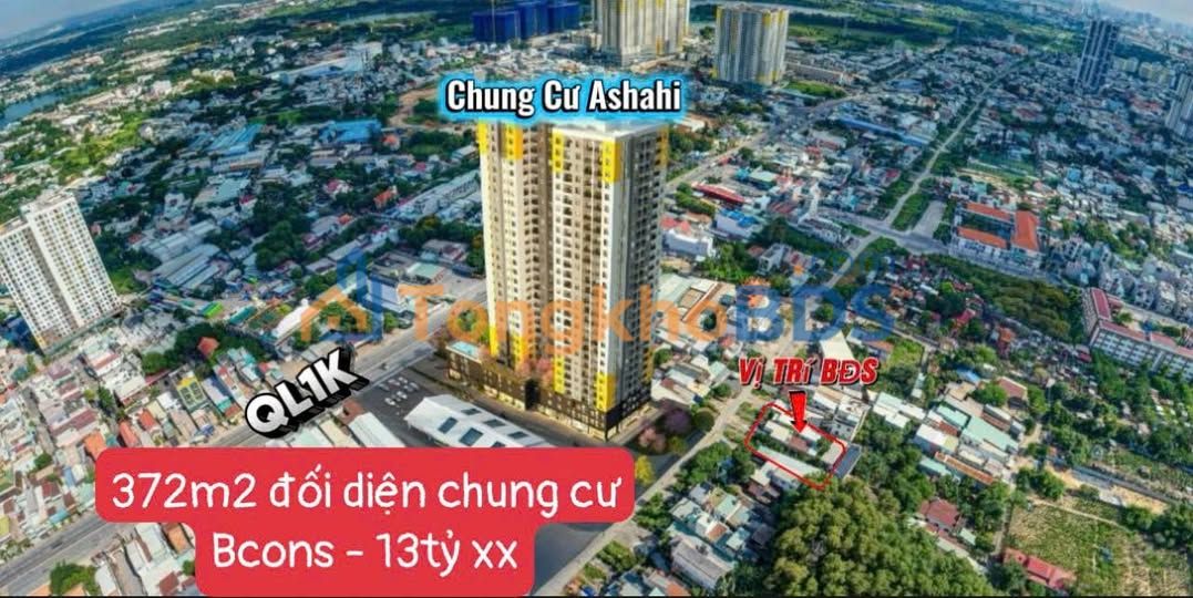 Đất nền Dĩ An 372m² 13 tỷ - Sổ đỏ chính chủ
