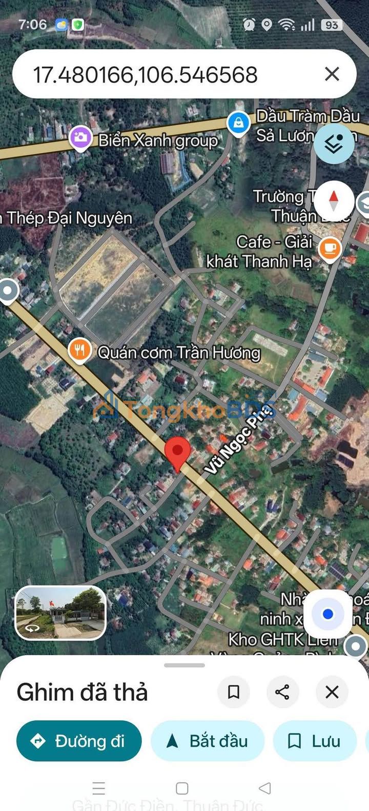 Đất Thuận Đức Quảng Bình 315m² 900 triệu - Sổ đỏ chính chủ