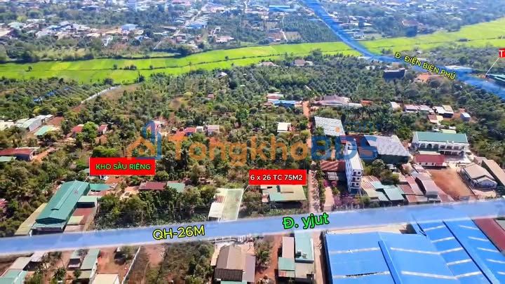 Đất nền Ea Yong Ea Kar 156m² 480 triệu - Đường to ô tô