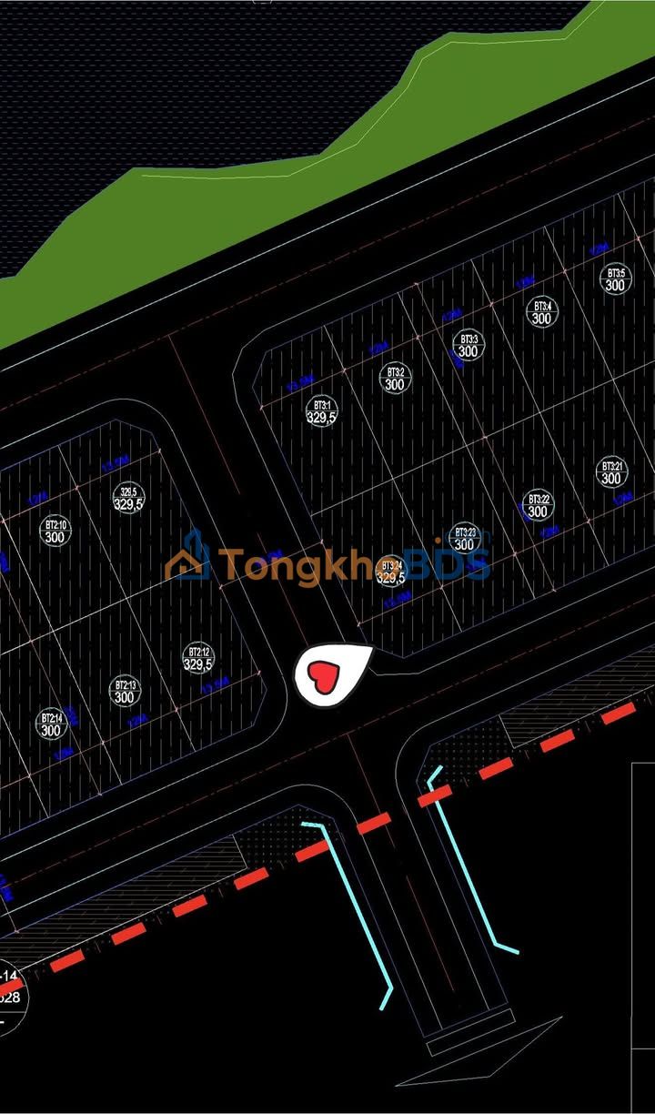 Đất nền Tứ Trưng 329m² 11,02 tỷ - Sổ đỏ chính chủ