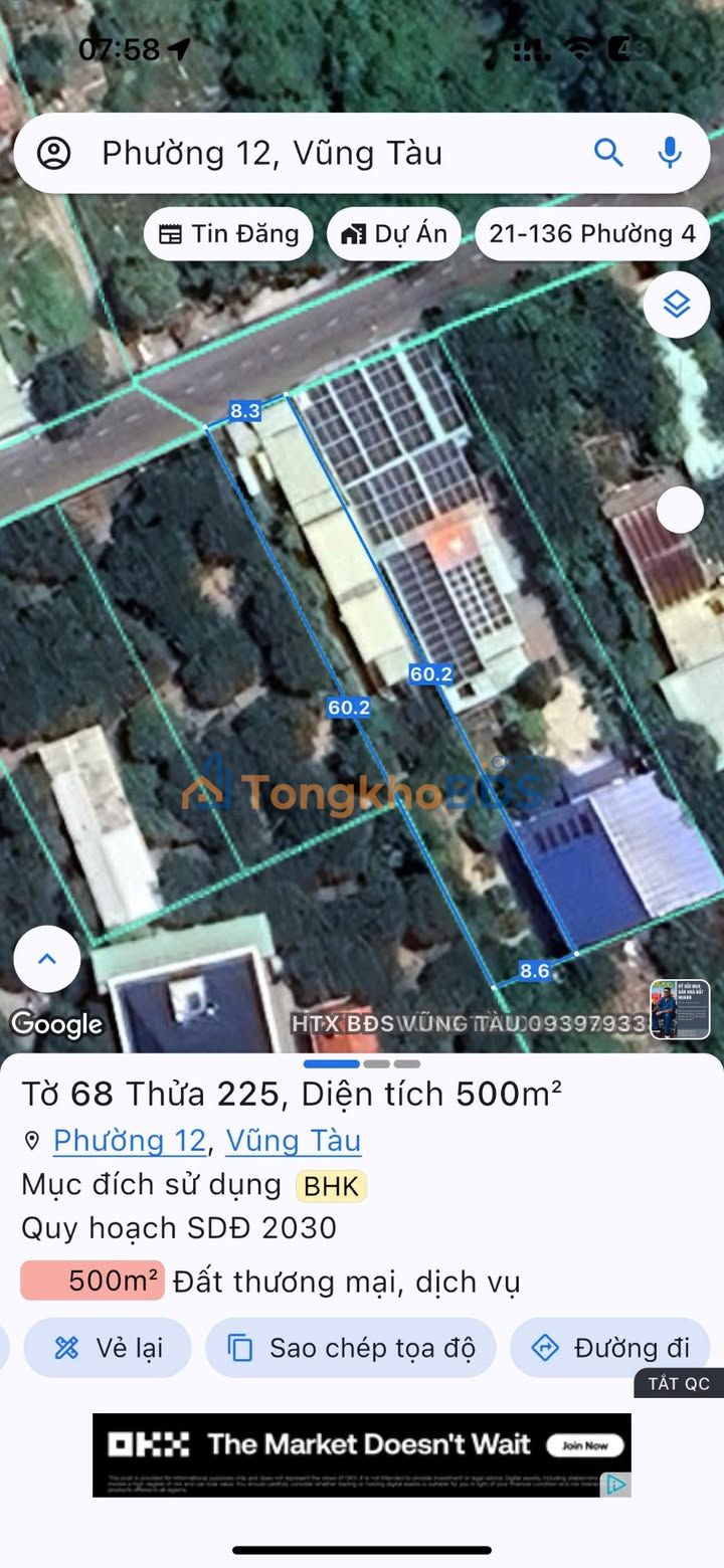 Nhà Nguyễn Gia Thiều Vũng Tàu 500m² 5 tỷ - Chính chủ
