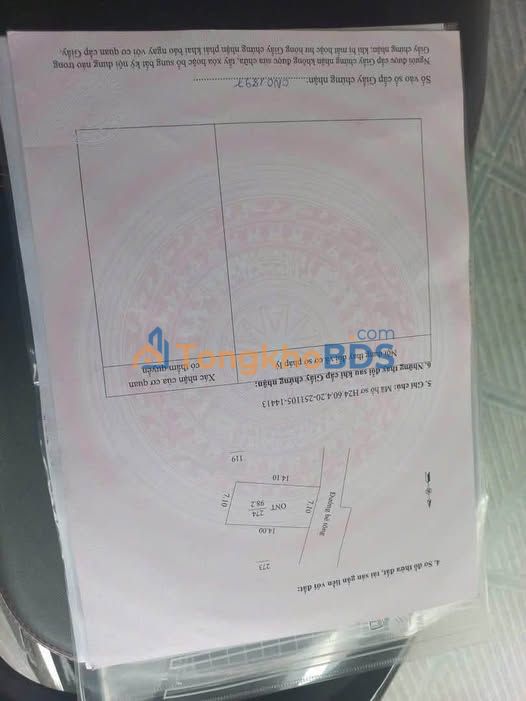 Đất nền Gia Lộc 98m² - Mặt tiền kinh doanh - Sổ đỏ chính chủ