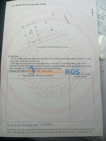 Đất Phúc Lợi Long Biên 53m² 8 tỷ - Đường to ô tô