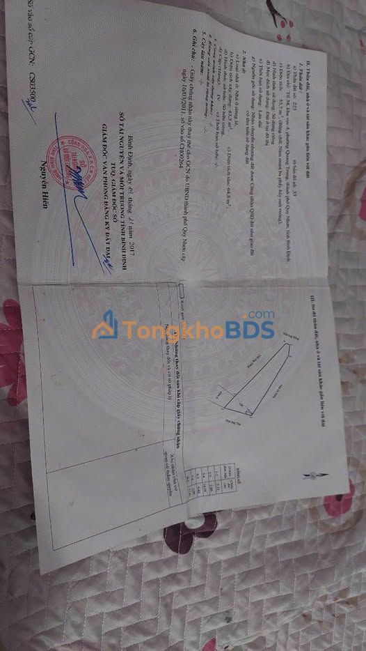 Nhà riêng Tây Sơn Quy Nhơn 54m² 1.5 tỷ - Chính chủ bán