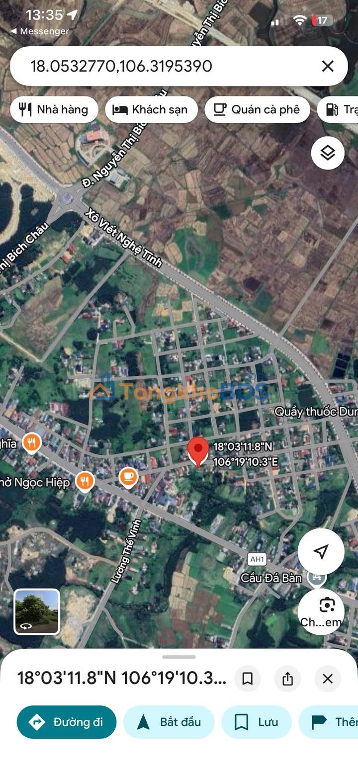 Đất nền Nguyễn Biểu Hà Tĩnh 355m² 2 tỷ - Sổ đỏ chính chủ