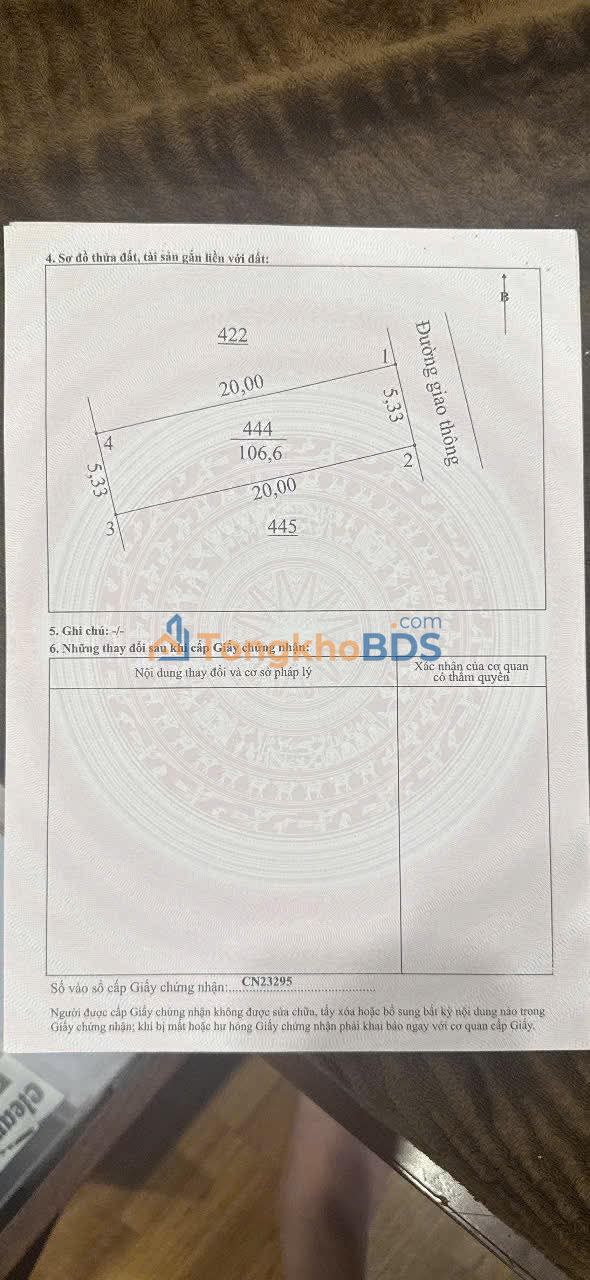 Đất Phổ Yên 106m² 9xx triệu - Sổ đỏ chính chủ