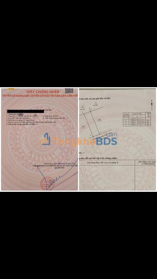 Đất nền Nha Trang Vĩnh Trung 91m² 20 triệu/m² - Sổ đỏ chính chủ