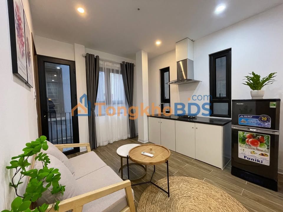 Apartment Ngo 44 Pham Huy Thong 30m2 - Full do san o