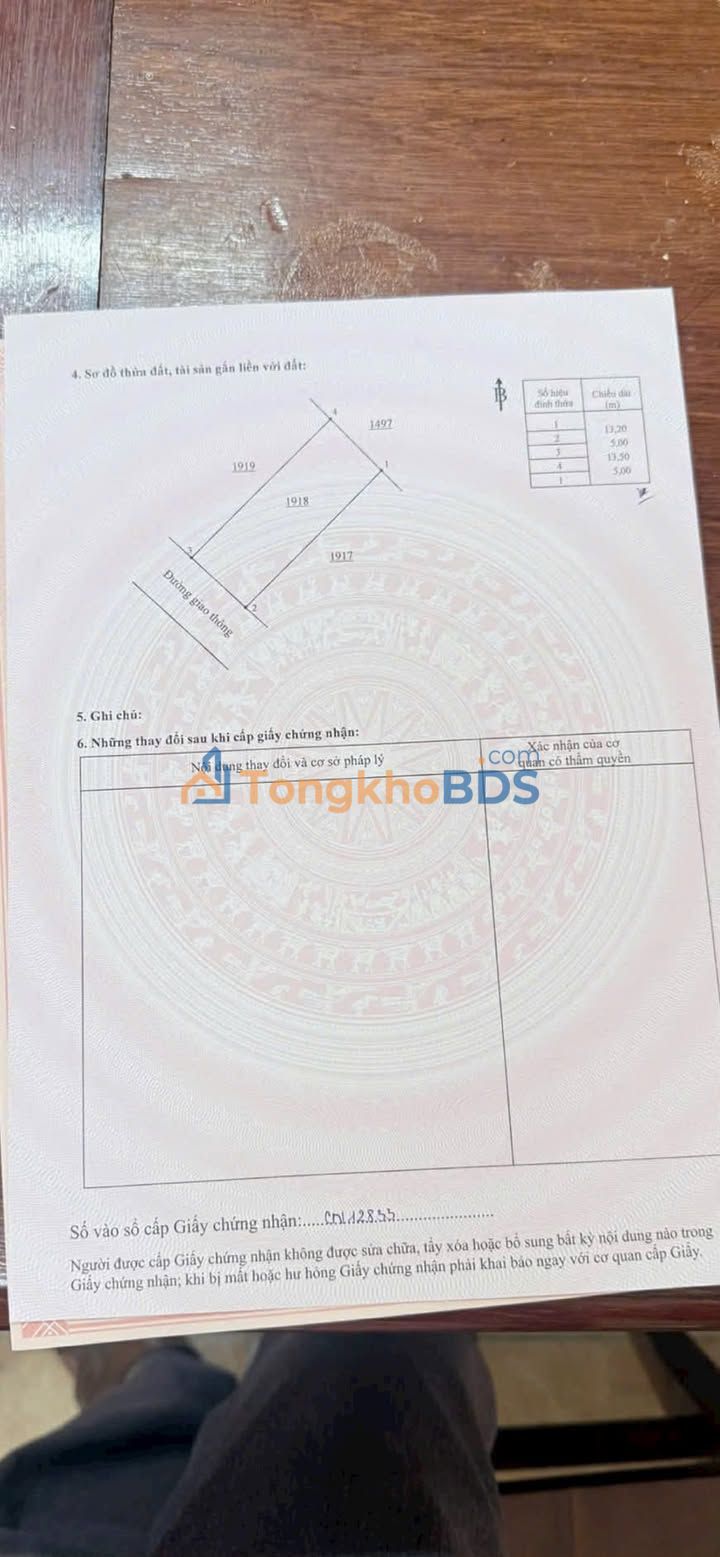 Đất Trần Vĩnh Lộc Giang Điền 68m² 700-799 triệu - Thổ cư