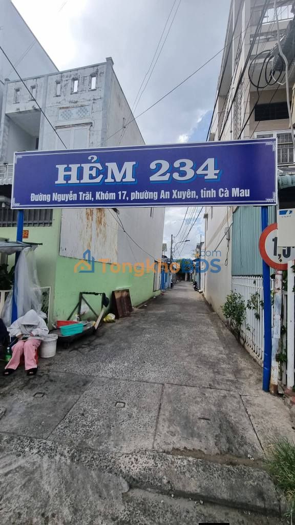 Nhà trọ Hẻm 234 Khóm 2 Cà Mau 80m² 1.4 tỷ - Chính chủ bán