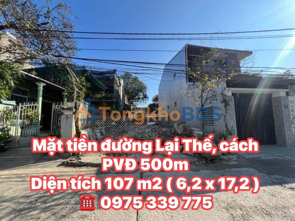 Nhà phố Lại Thế Phú Vang 107m² 3 tỷ - Mặt tiền kinh doanh