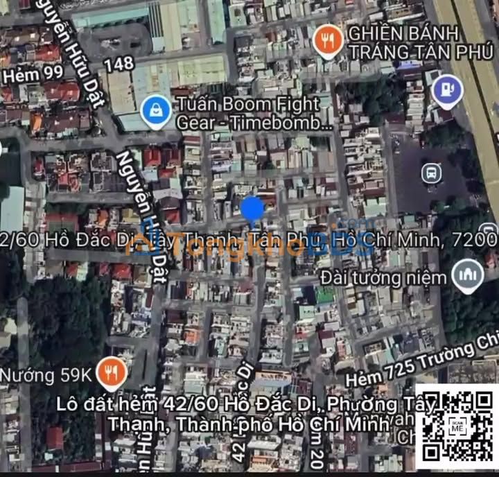 Đất nền Tây Thạnh 76m² 6.65 tỷ - Sổ đỏ chính chủ